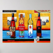 Cuban Rum Art Poster (Voorkant)