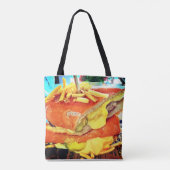 Cuban Sandwich Canvas tas van Tamara Diaz Art (Achterkant)