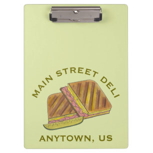 Cuban Sandwich Deli Restaurant Catering Business Klembord
