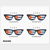 Cuban Shades aangepaste stickers (Vel)
