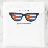 Cuban Shades aangepaste stickers (Tas)