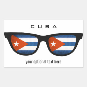 Cuban Shades aangepaste stickers