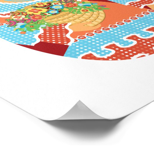 Cuban Sienna Matryoshka Poster (Hoek)