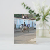 Cuban Street Life Briefkaart (Staand voorkant)