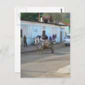 Cuban Street Life Briefkaart (Voorkant / Achterkant)