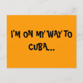 CUBAN VIBES BRIEFKAART (Voorkant)