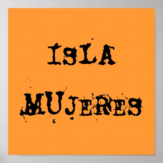 CUBAN VIBES POSTER (Voorkant)