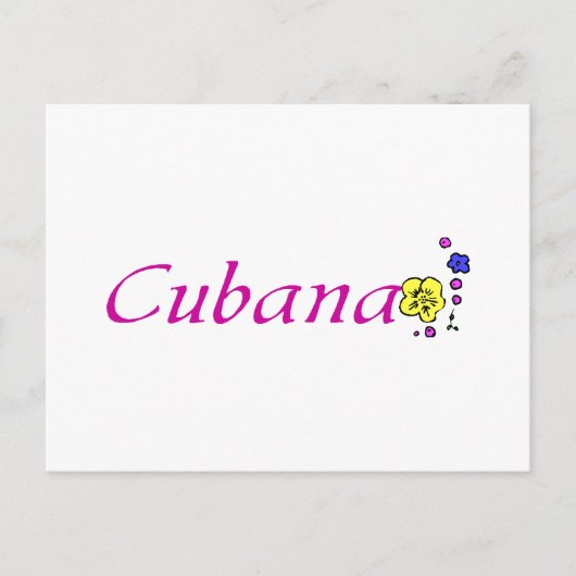 Cubana Briefkaart (Voorkant)
