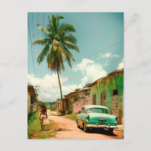 Cubana Del Campo Briefkaart (Voorkant)