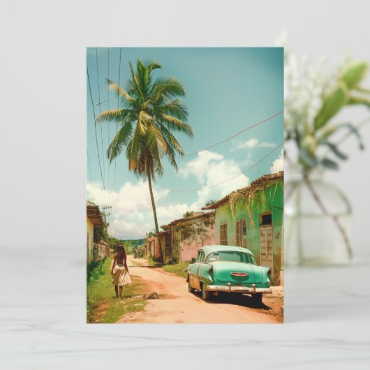 Cubana Del Campo Kaart (Staand voorkant)