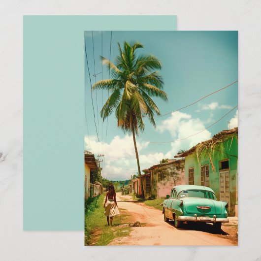 Cubana Del Campo Kaart (Voorkant / Achterkant)