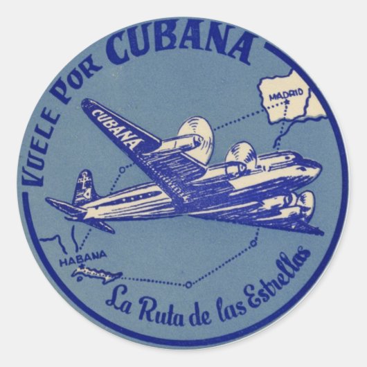 Cubana Sticker (Voorkant)