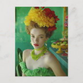 Cubana Verde Amarillo Briefkaart (Voorkant)