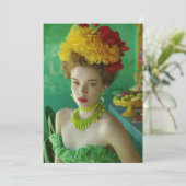 Cubana Verde Amarillo Kaart (Staand voorkant)