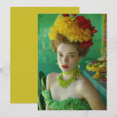 Cubana Verde Amarillo Kaart (Voorkant / Achterkant)