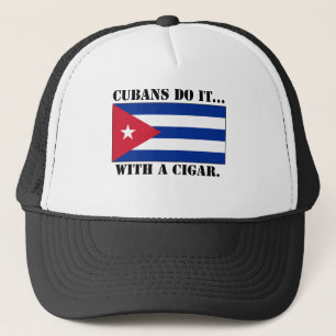 Cubanen doen het... Met een kaartje. Trucker Pet