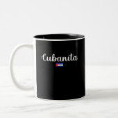Cubanita Cubaanse libre Tweekleurige Koffiemok (Links)