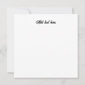 Cubanita Cuban Girl Flag Cute Flat Kaart (Achterkant)