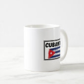 Cubanita Cuban Girl Flag Koffiemok (Voorkant rechts)