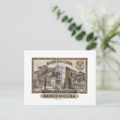  Cubano Banco de Cuba Briefkaart (Staand voorkant)