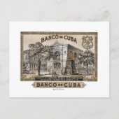  Cubano Banco de Cuba Briefkaart (Voorkant)
