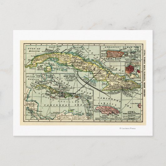 CubaPanoramaCuba Briefkaart (Voorkant)