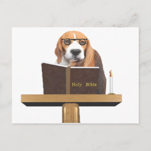 Cubby The Preacher Briefkaart