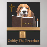 Cubby The Preacher Poster