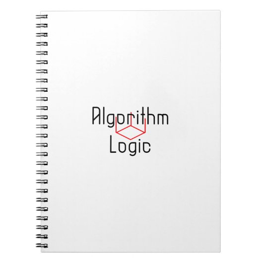 Cube Algoritm Logic Speed Cubing Buster Notitieboek (Voorkant)