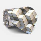 Cube Art. 2 Stropdas (Opgerold)
