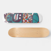 Cube Bot Persoonlijk Skateboard (Horizontaal)