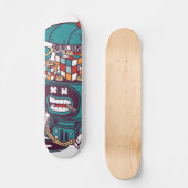 Cube Bot Persoonlijk Skateboard (Voorkant)