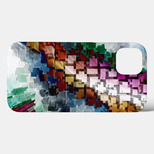 Cube Centric Case-Mate iPhone Case (Achterkant (horizontaal))