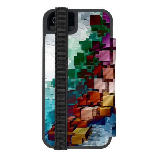 Cube Centric Incipio iPhone Portemonnee Hoesje (Agenda Achterkant)
