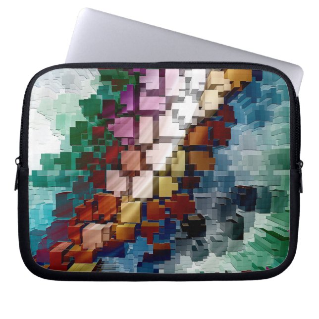 Cube Centric Laptop Sleeve (Voorkant)