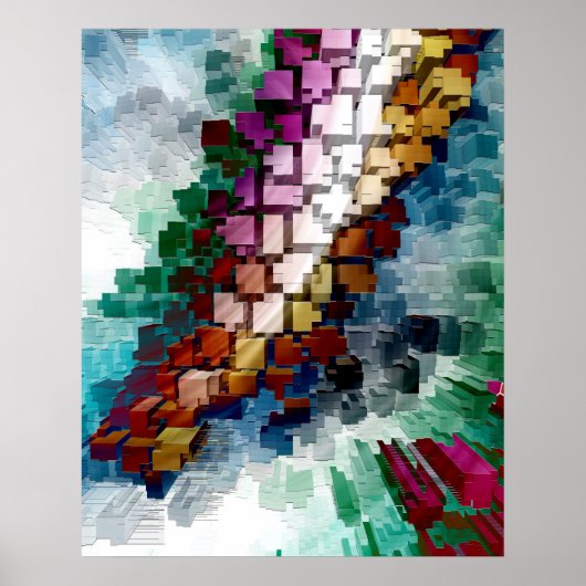 Cube Centric Poster (Voorkant)