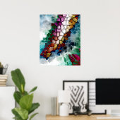 Cube Centric Poster (Thuiskantoor)