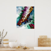 Cube Centric Poster (Keuken)