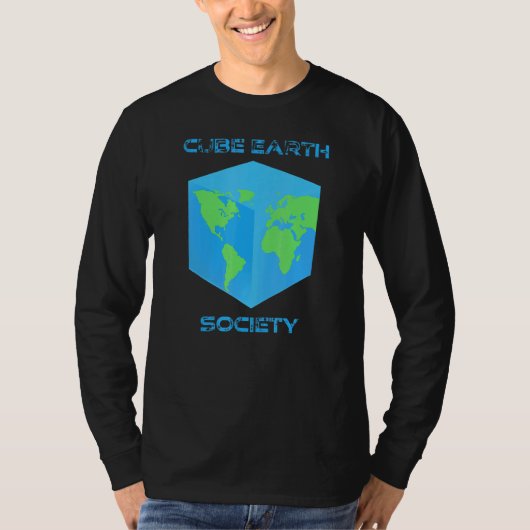 Cube Earth Society T-shirt (Voorkant)