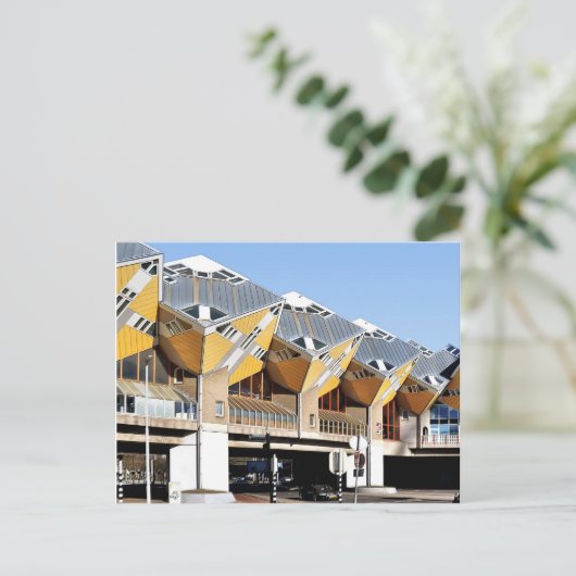 Cube houses, Rotterdam Blaak Briefkaart (Staand voorkant)