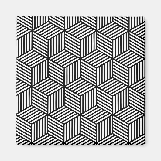 Cube Lines Magneet (Voorkant)