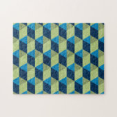 Cube or hexagon legpuzzel (Horizontaal)