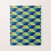 Cube or hexagon legpuzzel (Verticaal)
