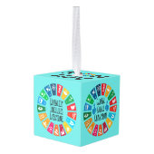 Cube Ornament (Achter hoekig)