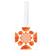 Cube Ornament Basketball het spel van Champions (Voorkant)