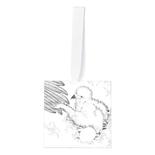 Cube Ornament Eagles Harriet Ozzie M15 E's HOME (Voorkant)