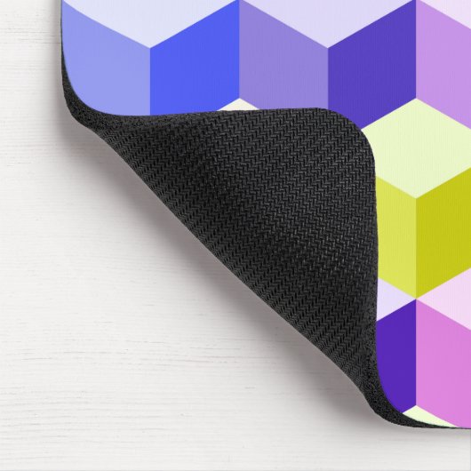 Cube Pattern Multicolf Muismat (Hoek)