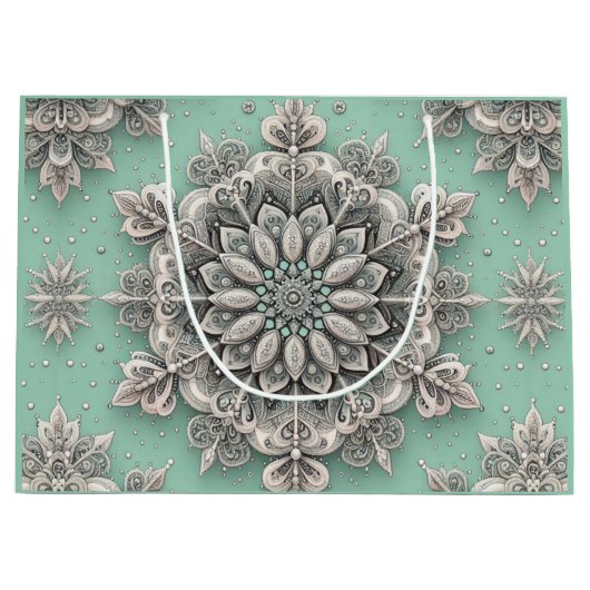 Cube Pouf Groot Cadeauzakje (Voorkant)