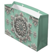 Cube Pouf Groot Cadeauzakje (Achterkant Gekanteld)