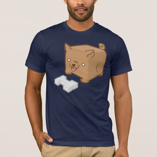 Cube Puppy T-shirt (Voorkant)